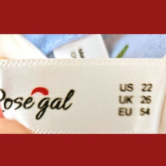 ROSE GAL Plus Size 3Piece Tank Tops Floral White Lace short Set. SIZE 22 - Picture 12 of 16